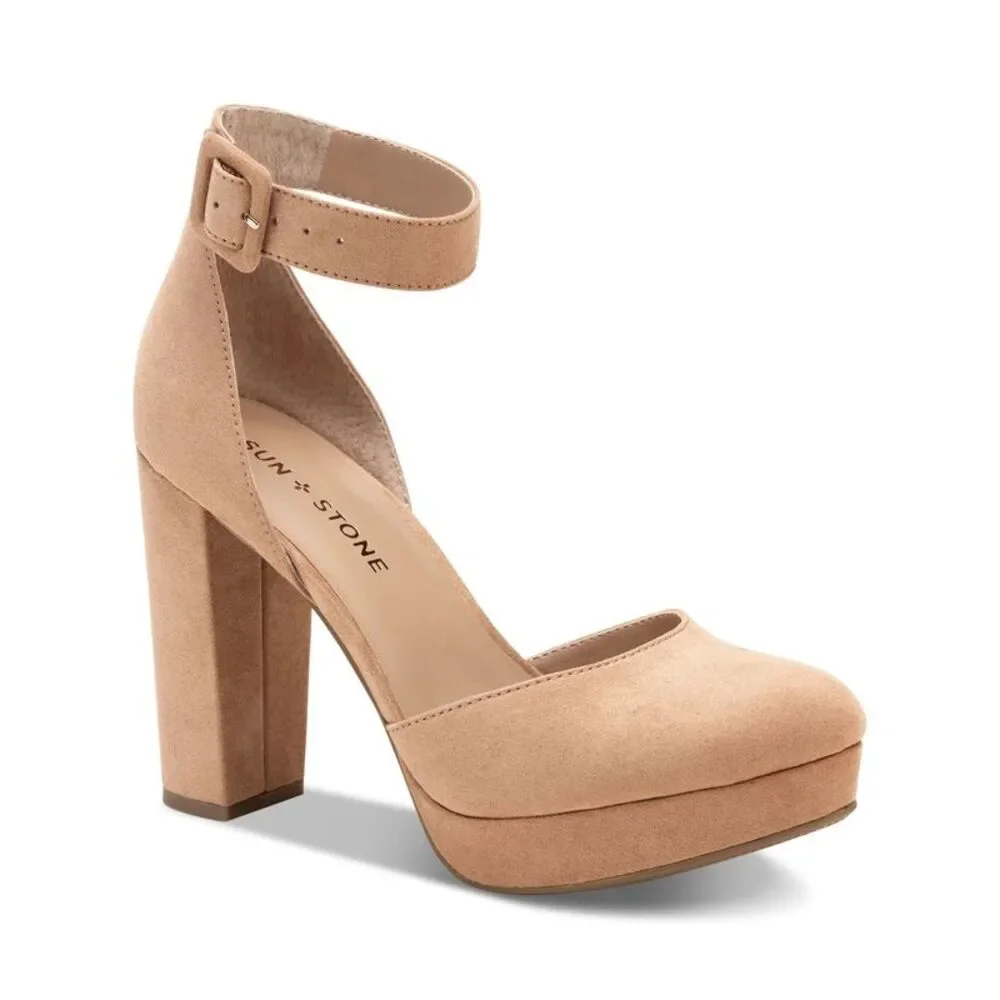 SUN STONE Womens Beige 1